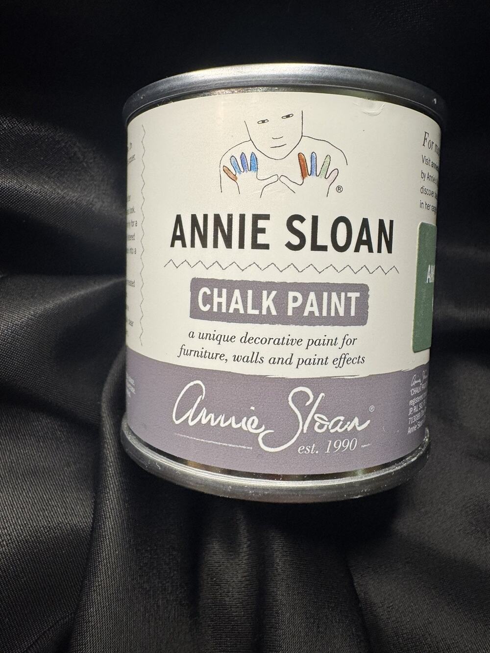 New Annie Sloan Amsterdam Green Chalk Paint 4.06 fl.oz